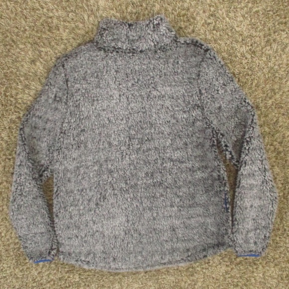 Pittsburgh University Sweatshirt Women's Medium‎ Gray Plush Fleece 1/2 Snap - Picture 2 of 8
